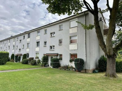 Zündorf! Optimal geschnittene 2-Zimmer-Wohnung mit Balkon in grünem Umfeld