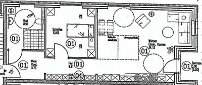 Freundliche und neuwertige 2-Raum-Erdgeschosswohnung mit Balkon und EBK in Großenkneten