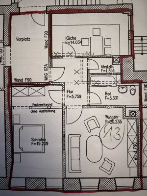 Hochwertig & vollkommen eingerichtete 2-Zimmer Wohnung im Herzen der Altstadt von Heidelberg