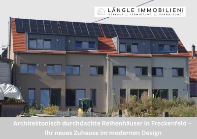 Architektonisch durchdachte Reihenhäuser in Freckenfeld – Ihr neues Zuhause im modernen Design