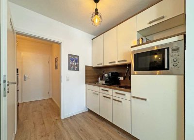 Vermietetes 1-Zimmer Appartement mit Terrasse und Außenstellplatz in schöner Lage