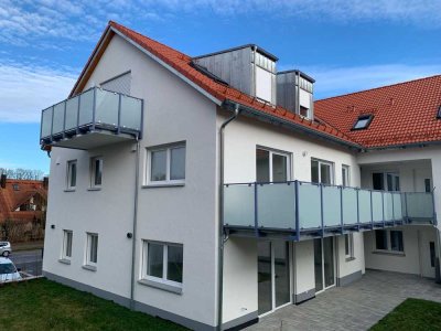 Exklusive NEUBAU 3-Zimmer-Obergeschosswohnung mit Balkon (Nr. 10) / Nähe S2 Petershausen!