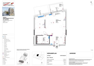 1-Zimmer-Wohnung mit Balkon, Top 607