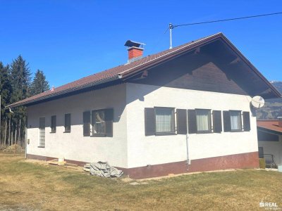 Idylle Nähe Skigebiet - Charmanter Bungalow (inkl. Baugrund) mit Bergblick in Ruhelage von Spittal/Drau-Baldramsdorf