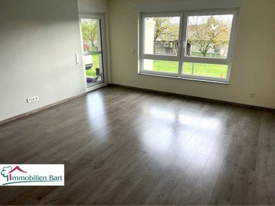 LOSHEIM AM SEE: NEUWERTIGE EG WOHNUNG / 2 SCHLAFZIMMER / KL. GARTEN