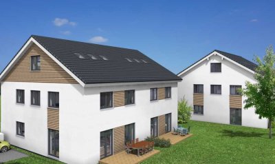 Neubau: Energiespar- Doppelhaushälfte mit Garten in bester Lage von Usingen !!!