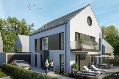 **BECKLEM**  Modernes EFH auf rd 607 m² Grundstück in exklusiver Villenlage