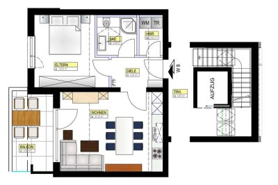 Wohnung W8 Mehrfamilienhaus - V E R K A U F T