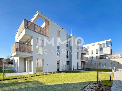 KREMSER WOHNDOMIZIL4Zi- 104qm- Penthouse-Eigentum, 65qm Terrasse, Lift, Tiefgarage, in beliebter Grünruhelage