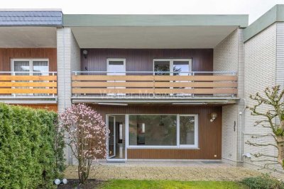 Einfamilien-Reihenhaus mit 4 Zimmern + Hobbyraum, Balkon, Terrasse + Garten in Bad Honnef-Mitte