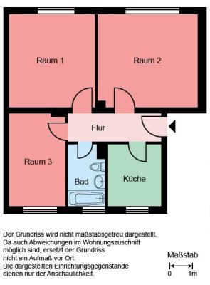 3-Zimmer-Wohnung in Castrop-Rauxel Merklinde