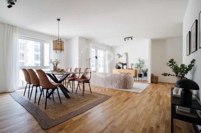 VALENTINA-Schönhofviertel | Helle 3-Zimmerwohnung mit EBK, Südwestbalkon, 2 Bädern, Abstellraum