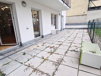 UNBEFRISTET, HOFRUHELAGE, 106 m2 Neubau mit 41 m2 Terrasse, Wohnküche, 3 Zimmer, Wannenbad, Parketten, gefördert, Hardtmuthgasse