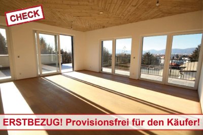 Graz-Waltendorf! Penthouse mit Blick auf die Herz-Jesu Kirche! 71 m² Dachterrasse!