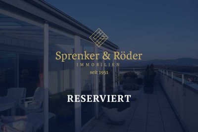 RESERVIERT: Zwei bezugsfreie Penthousewohnungen mit ca. 187 m² Dachterrasse im Paket