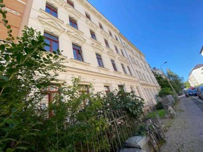 Charmante Wohnung in Gohlis-Süd mit Französischem Balkon, Parkett