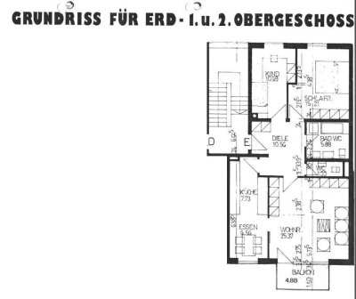 Geräumige 3-Raum-Wohnung mit EBK in Kirchseeon