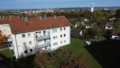 Bezugsfreie 3-Zimmer Wohnung - WG-geeigneter Grundriss