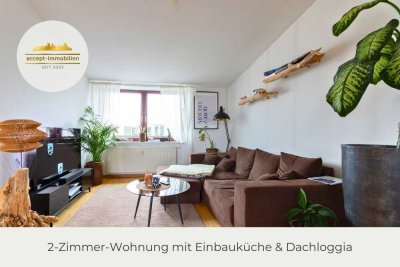 ** Direkt am Zentrum | Bezugsfrei | Südbalkon | Parkett| Offene Küche mit Einbauküche **