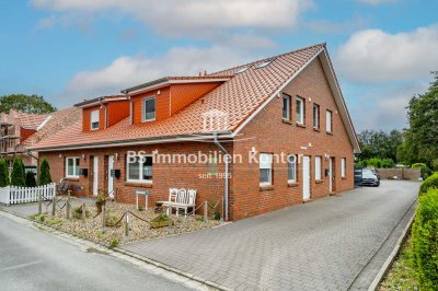 Greetsiel-Nähe Zwillingsmühlen! OG-Wohnung mit PKW-Stellplatz in ruhiger Lage!