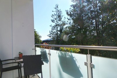 Sonnige 3,5 ZI mit Ausblick in zentraler Stadtlage, Balkon, Allg.Garten,PP