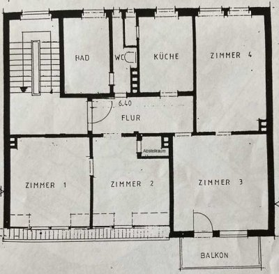 *Reserviert* Geschmackvolle 4-Raum-Wohnung mit Balkon und EBK in zentraler Lage inJena