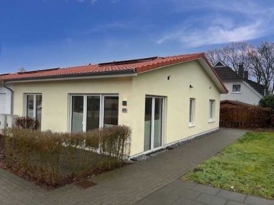 Ganderkesee-Ortskern: barrierefreie Terrassenwohnung im Bungalowstil