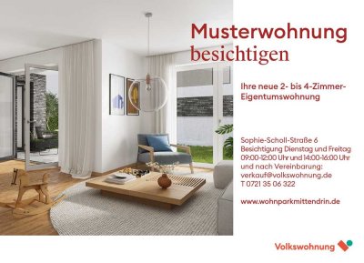 Klein aber fein: Moderne 2-Zimmer-Wohnung (Nr. 49)