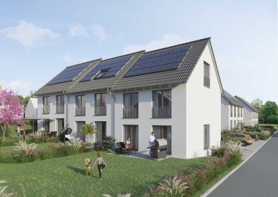 Neubau-Reiheneckhaus, KfW40- und QNG-Standard mit Grundstück, 2 Stellplätzen