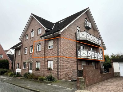 Innenstadtnahe 
3-Zimmer-Eigentumswohnung mit Balkon in 
Rheine-Dorenkamp