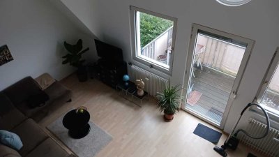 Schöne Maisonette-Wohnung sucht Zwischenmieter/in