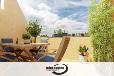 DACHTERRASSE – GEMÜTLICH – WANNENBAD – MAISONETTE