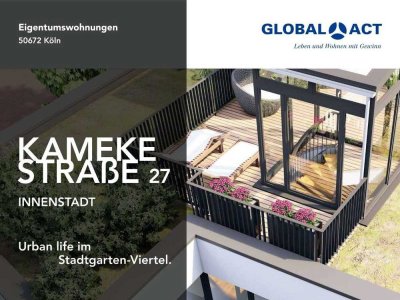 Exklusive Eigentumswohnung direkt im Stadtgarten-Viertel in Köln! - Kamekestr. 27, Köln - WE 5