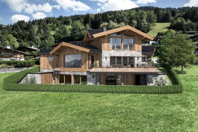 Landhaus - Umbau mit freiem Blick auf die Kitzbüheler Bergwelt in der Kochau