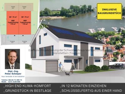 ### Wi.-Schierstein - indiv. planbarer Neubau (mit FESTPREIS und verbindlicher Terminschiene) m. KG