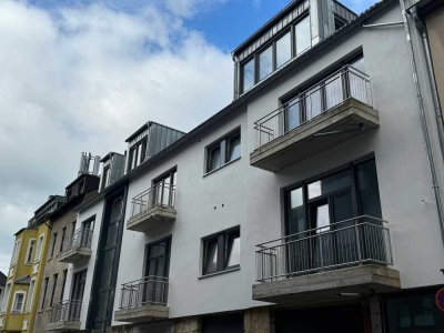 Erstbezug mit Balkon: Exklusive 1,5-Zimmer-Loft-Wohnung mit gehobener Innenausstattung in Aachen