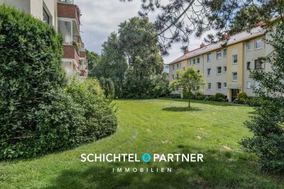 Gartenstadt Süd | Moderne 3-Zimmer-Wohnung mit Balkon in zentraler Lage