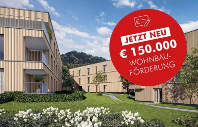 Mit Wohnbauförderung: Große 4-Zimmer Wohnung mit herrlichem Garten (Top B01)