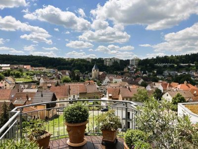 Großzügige Maisonette-Wohnung in Aussichtslage