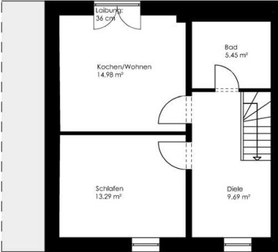 Möblierte inkl. EBK neuwertige 2-Raum-Wohnung in Köln Worringen