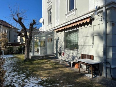 Stadthausanteil mit Garten und drei Garagen im Zentrum von Lienz zu verkaufen!