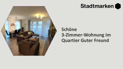Schöne 3-Zimmer-Wohnung im Quartier Guter Freund