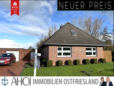 Teilmodernisierter Bungalow mit Garage, Weitblick in ruhiger Sackgassenlage