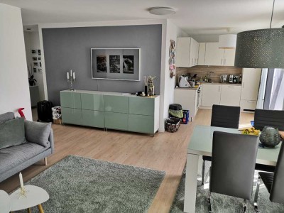 Exklusive 3-Zimmer Wohnung im Neubau mit EBK, großer Terrasse, Garten & Doppelgarage in Gaimersheim