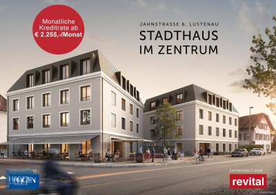 Neubau im Zentrum - Top B.023-Zimmerwohnung mit GartenATTRAKTIVE FINANZIERUNG