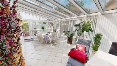 Arbeiten/Wohnen oder Generationenhaus mit RIESIGEN Wintergarten