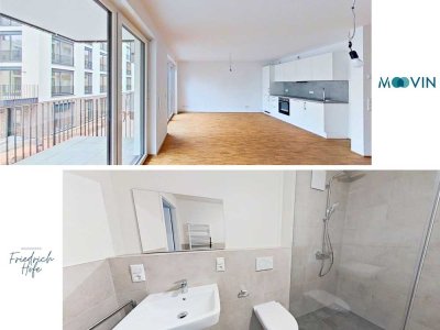 ERSTBEZUG! 1-Zimmer-Neubauwohnung mit Einbauküche und Balkon!