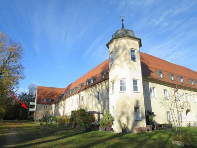 Die besondere Wohnlage im Schloss Mering: 140 m² Maisonettewohnung mit Balkon