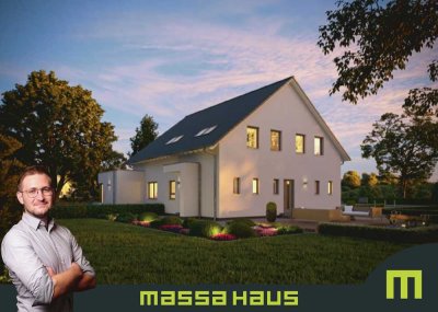 Zusammen bauen kostet die Hälfte! Dein Zweifamilienhaus mit Materialpaket zu Selbstausbau!