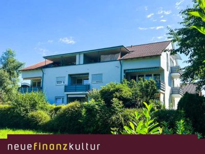 Mitten in Metzingen mit Blick ins Grüne, tolle 3 Zimmerwohnung mit Balkon und TG-Stellplatz